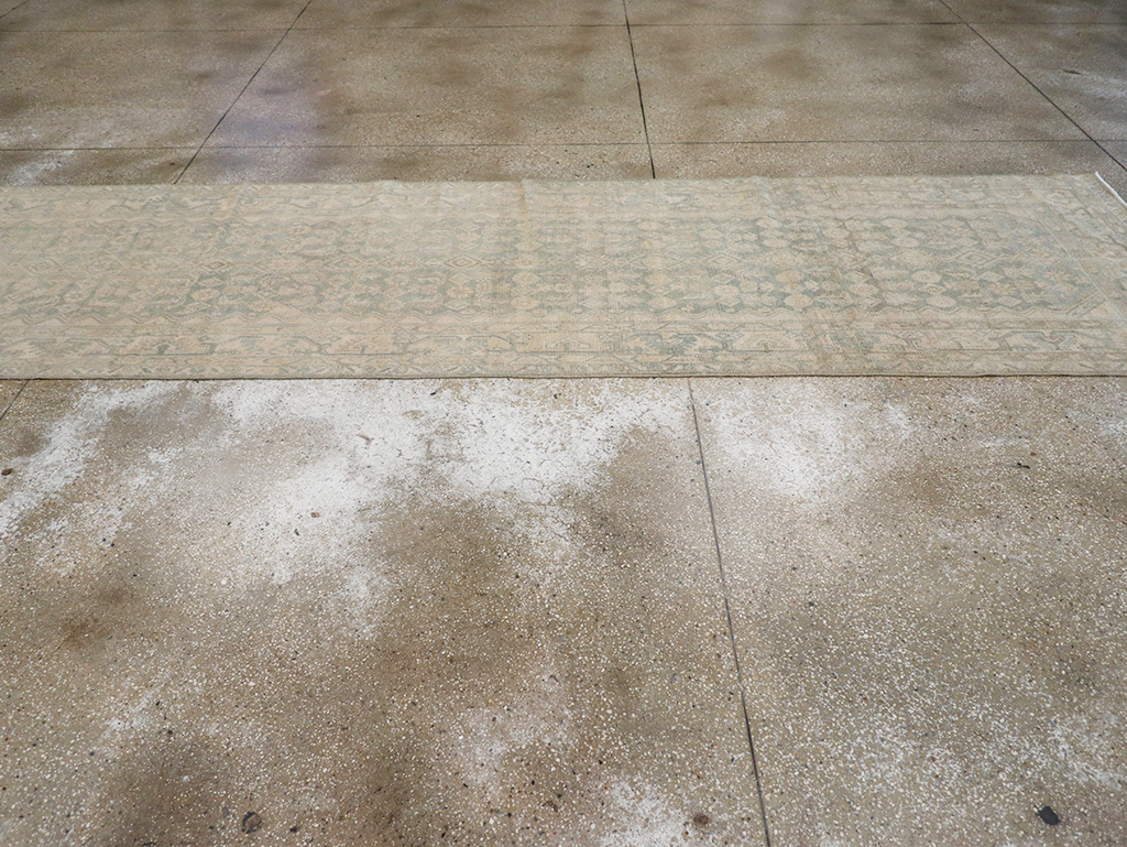 Vintage Persian Malayer Long Runner, No.32688 - Gsblank