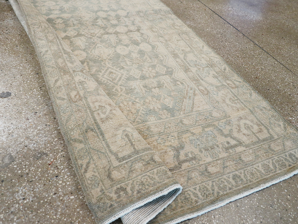 Vintage Persian Malayer Long Runner, No.32688 - Gsblank