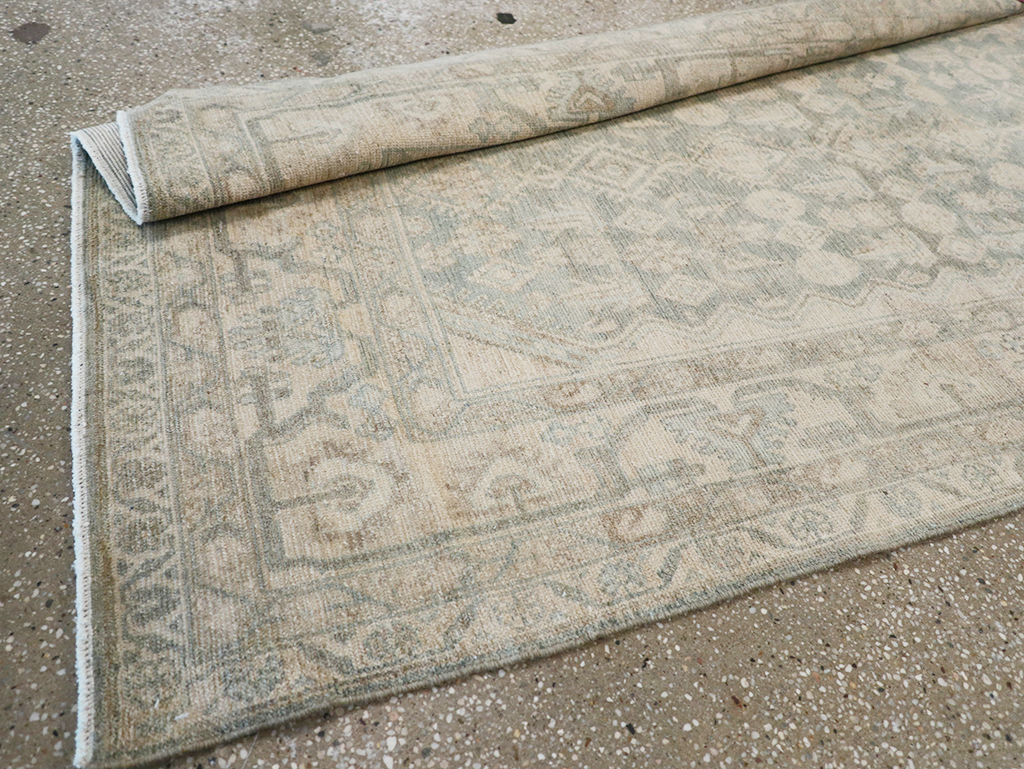 Vintage Persian Malayer Long Runner, No.32688 - Gsblank