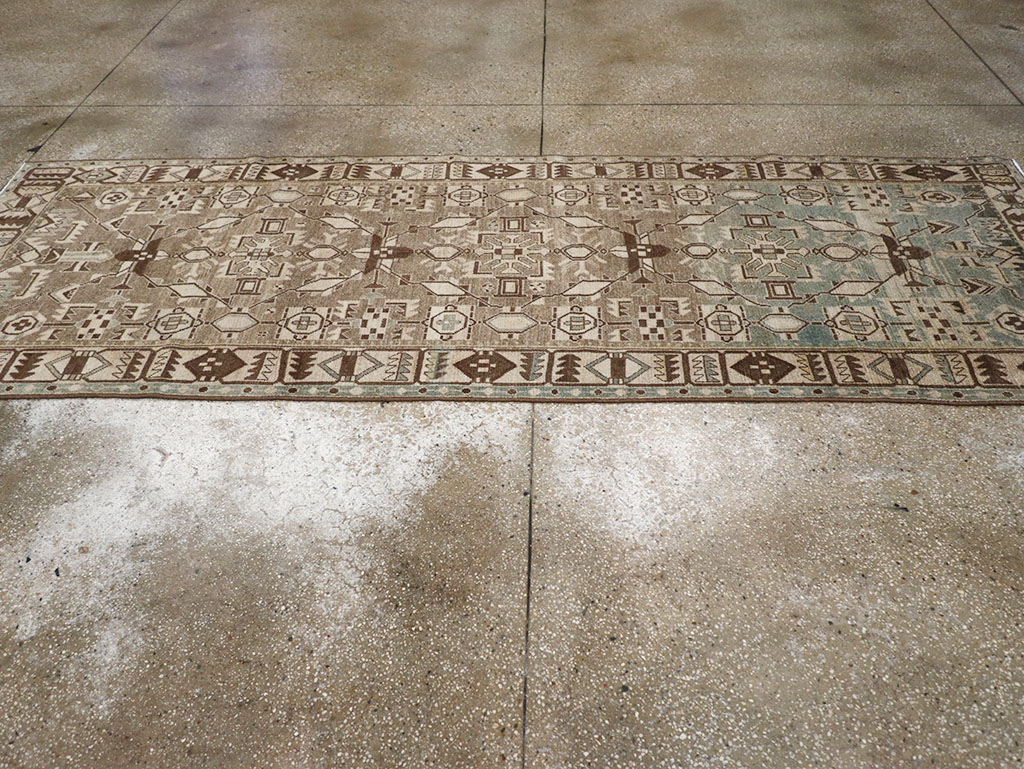 Vintage Persian Malayer Runner, No.32690 - Gsblank