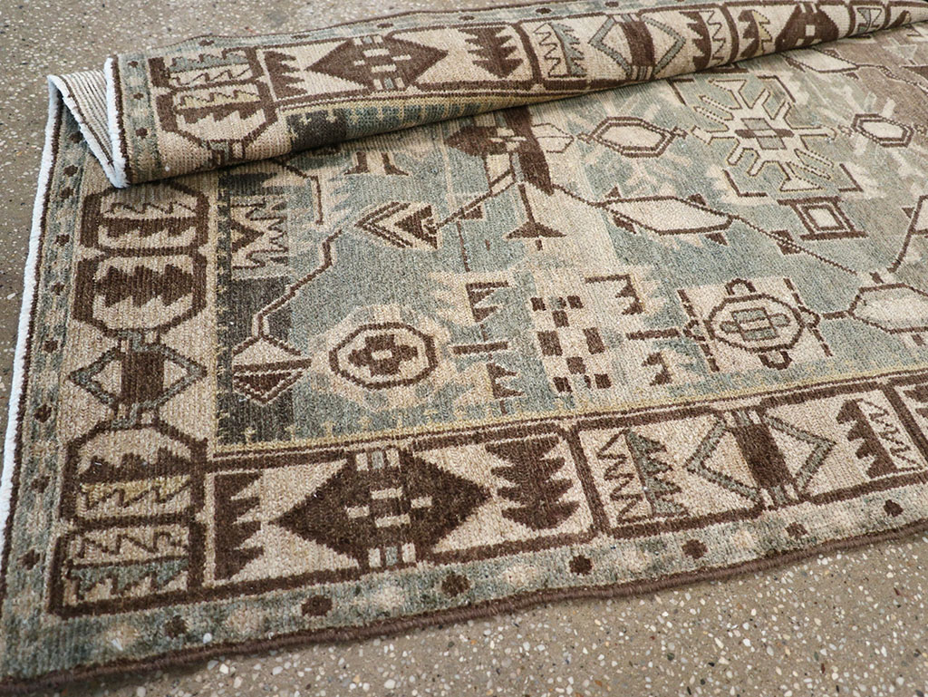Vintage Persian Malayer Runner, No.32690 - Gsblank