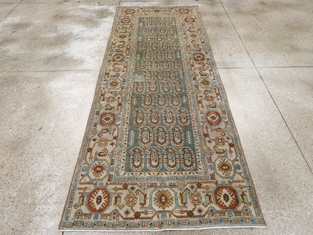 Vintage Persian Malayer Runner, No.32693 - Gsblank