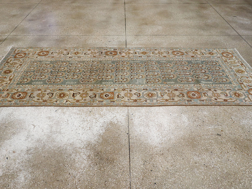 Vintage Persian Malayer Runner, No.32693 - Gsblank
