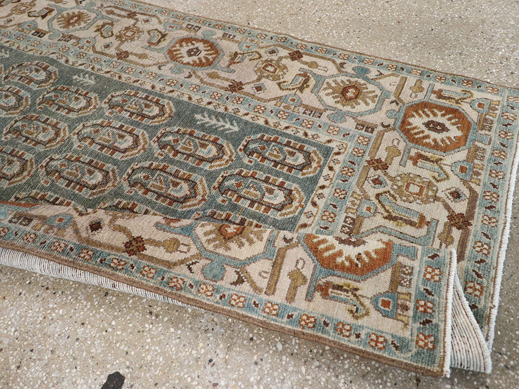 Vintage Persian Malayer Runner, No.32693 - Gsblank