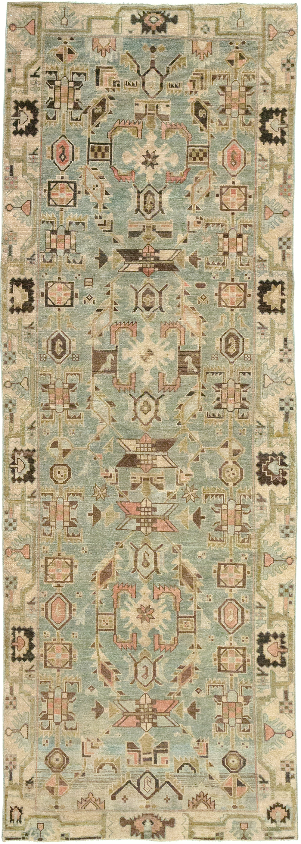 Vintage Persian Malayer Runner, No.32694 - Gsblank