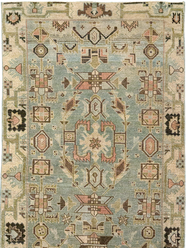 Vintage Persian Malayer Runner, No.32694 - Gsblank