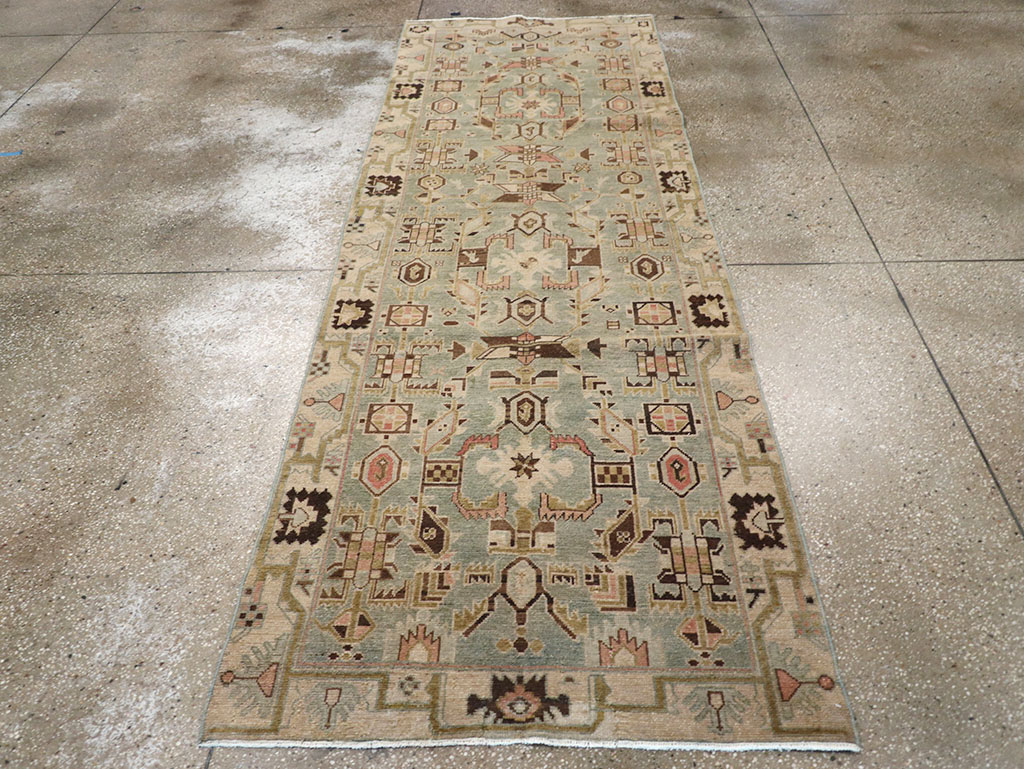 Vintage Persian Malayer Runner, No.32694 - Gsblank