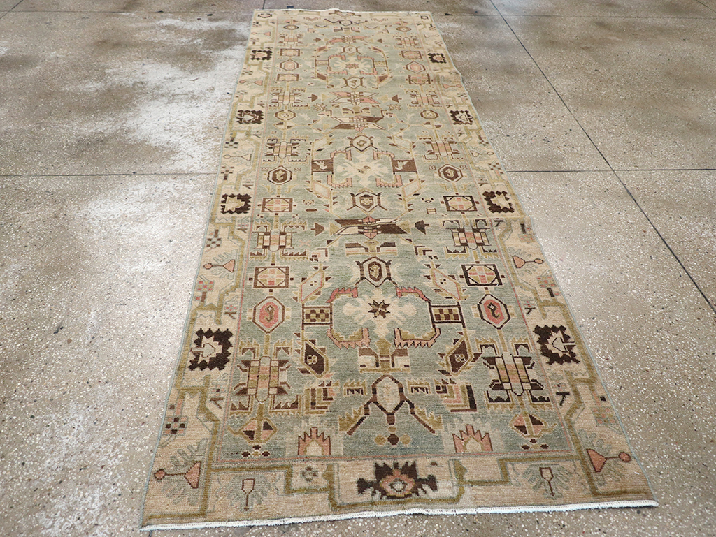 Vintage Persian Malayer Runner, No.32694 - Gsblank