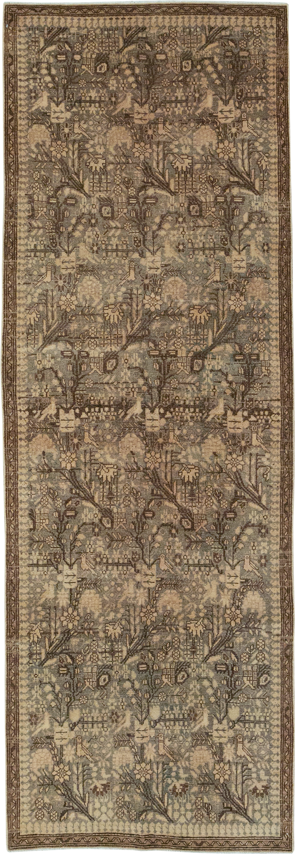 Antique Persian Malayer Runner, No.32696 - Gsblank