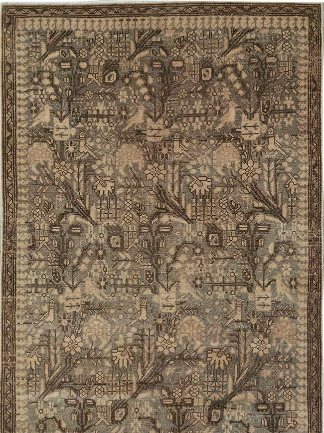 Antique Persian Malayer Runner, No.32696 - Gsblank