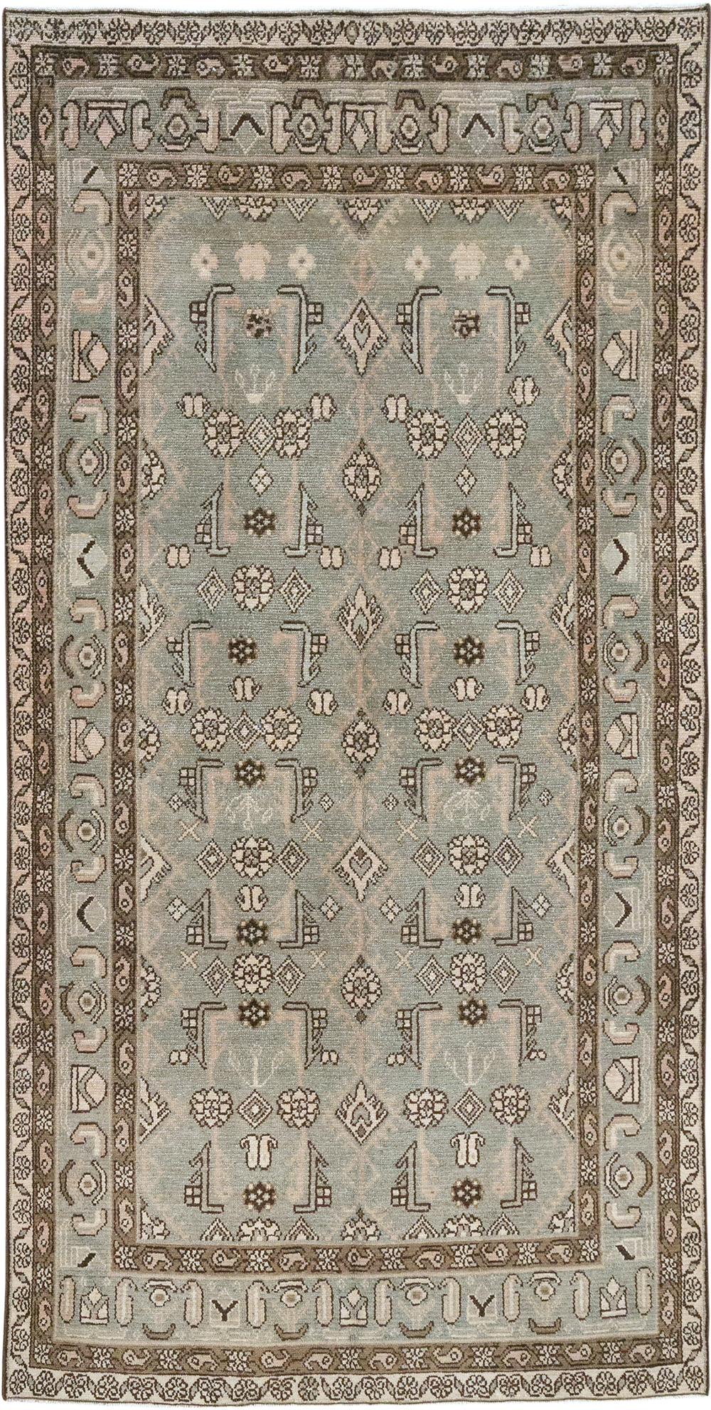 Vintage Persian Malayer Rug, No.32697 - Gsblank