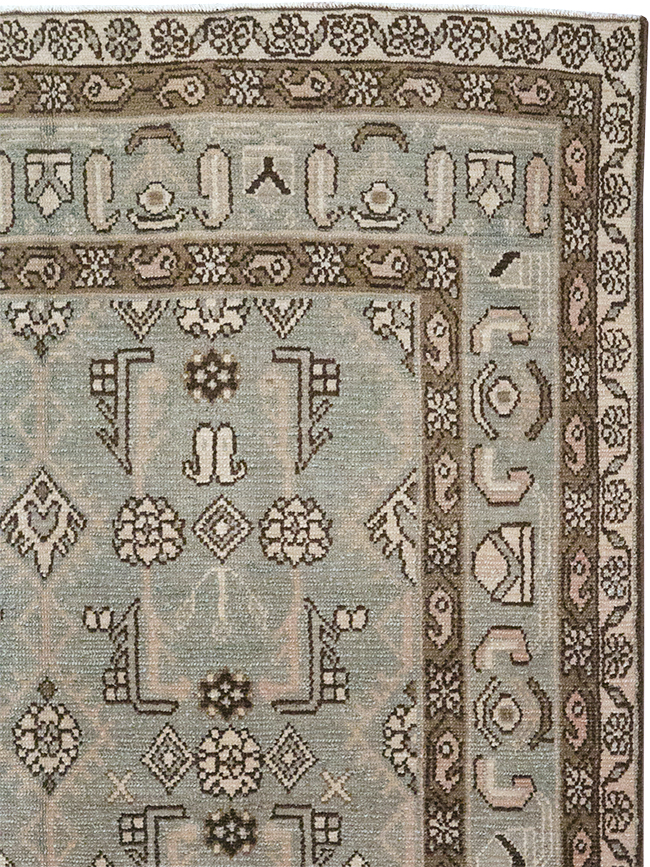 Vintage Persian Malayer Rug, No.32697 - Gsblank