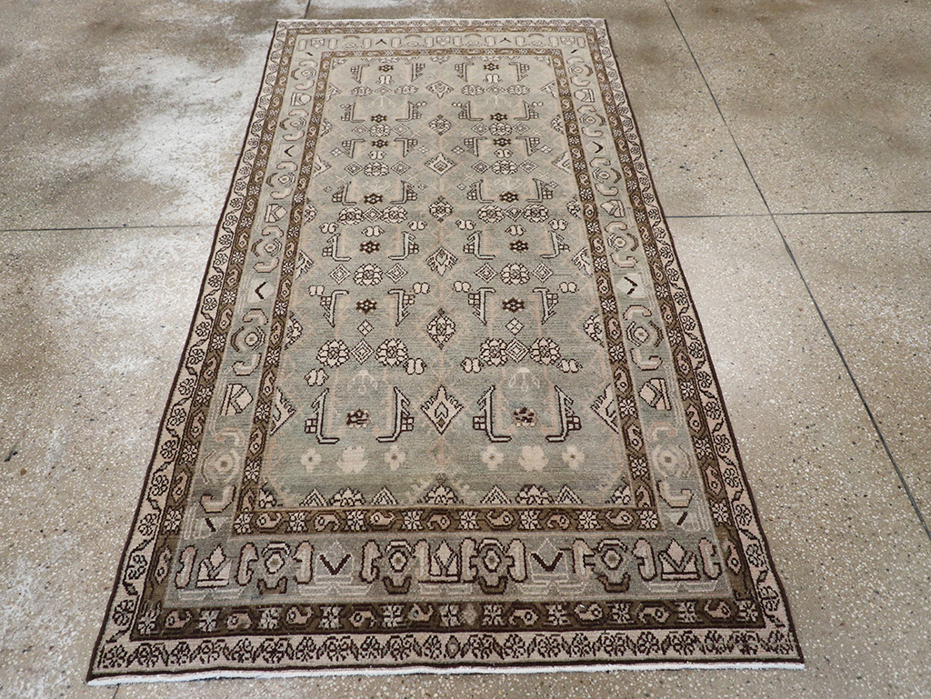 Vintage Persian Malayer Rug, No.32697 - Gsblank