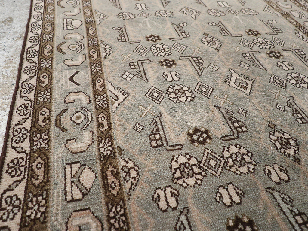 Vintage Persian Malayer Rug, No.32697 - Gsblank