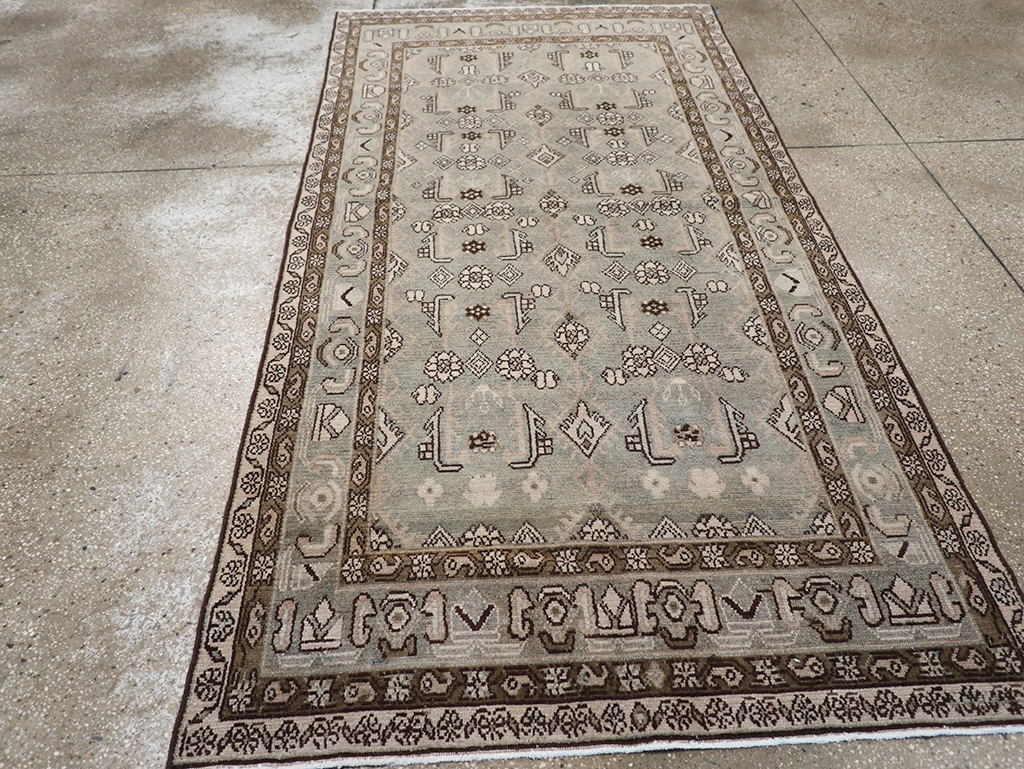 Vintage Persian Malayer Rug, No.32697 - Gsblank