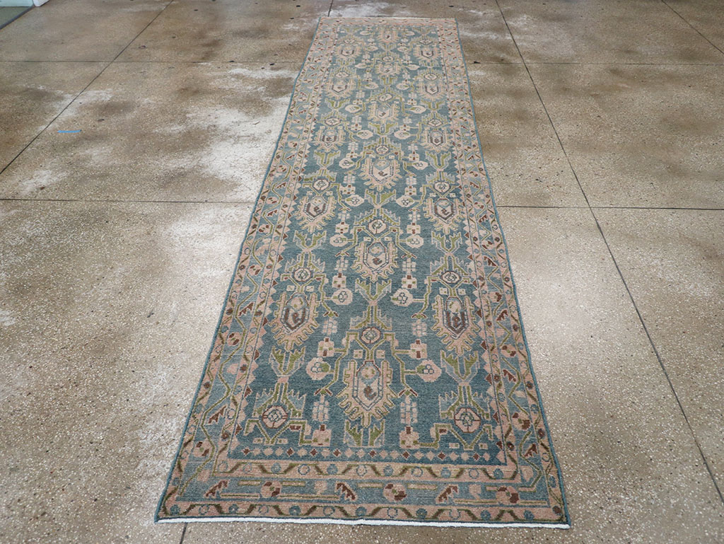 Vintage Persian Malayer Runner, No.32698 - Gsblank