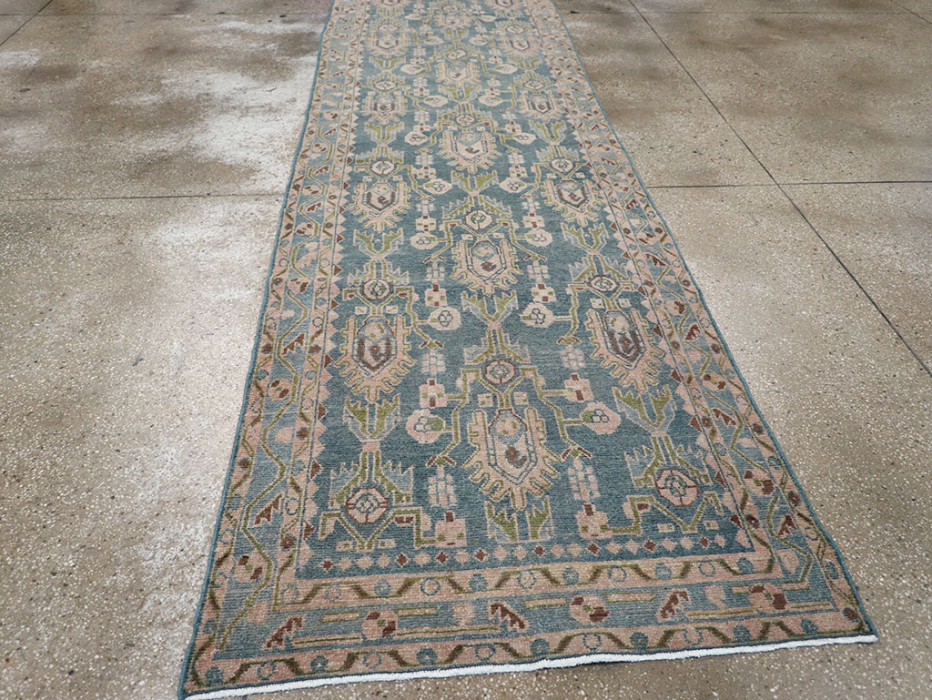 Vintage Persian Malayer Runner, No.32698 - Gsblank