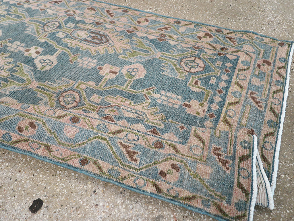 Vintage Persian Malayer Runner, No.32698 - Gsblank