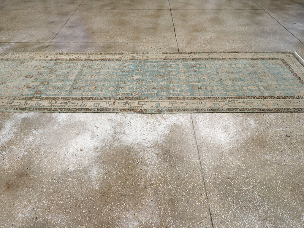 Vintage Persian Malayer Runner, No.32700 - Gsblank