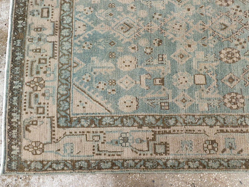 Vintage Persian Malayer Runner, No.32700 - Gsblank
