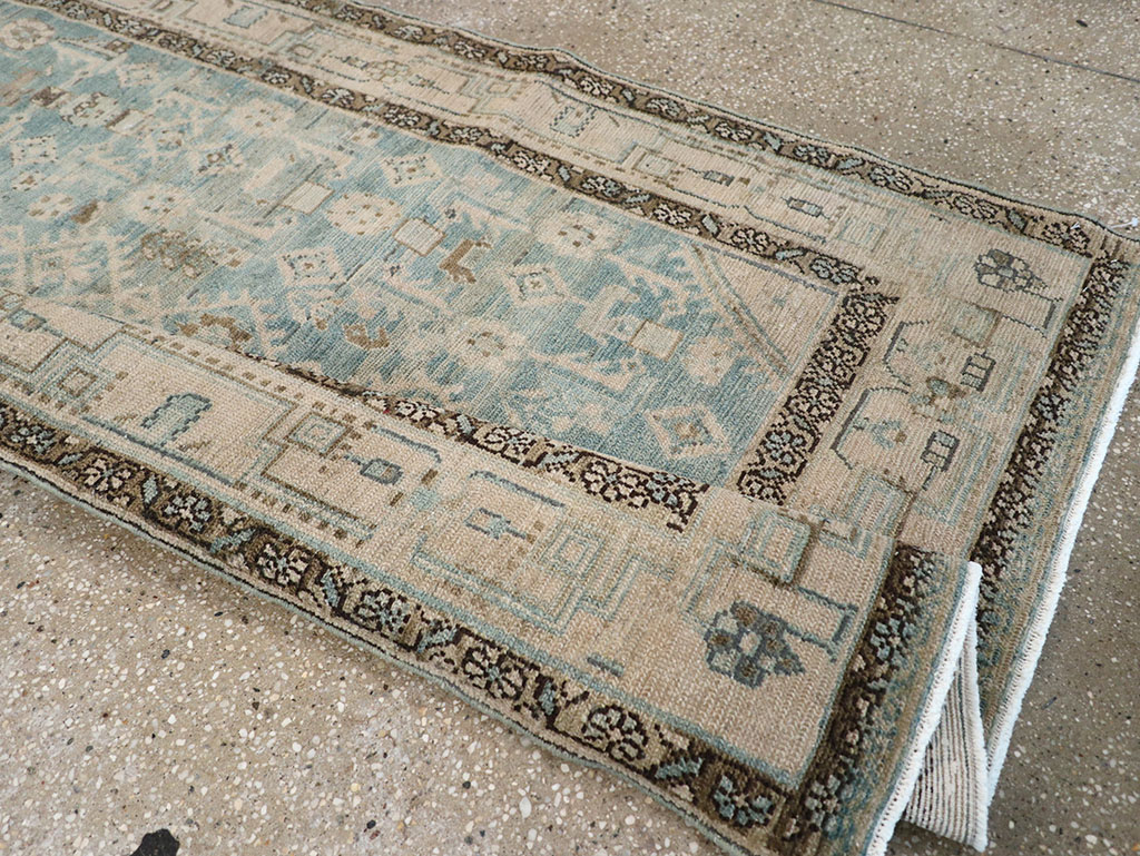 Vintage Persian Malayer Runner, No.32700 - Gsblank