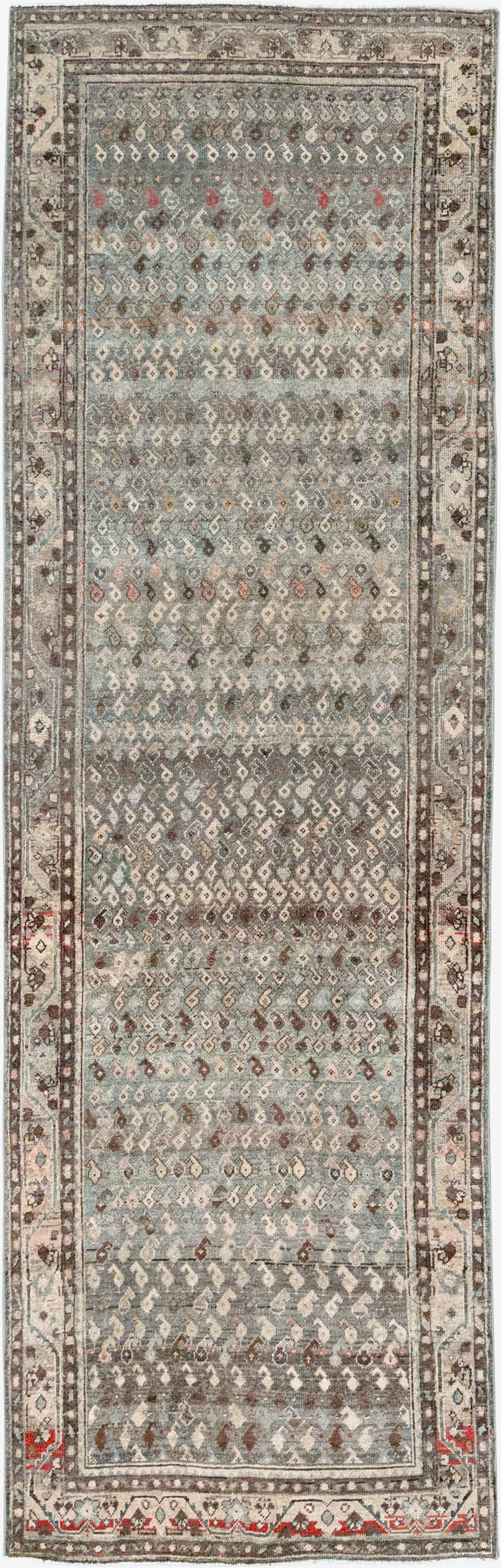 Vintage Persian Malayer Runner, No.32701 - Gsblank