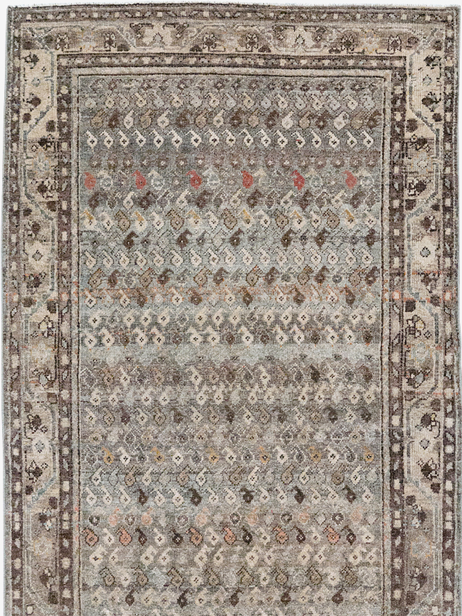 Vintage Persian Malayer Runner, No.32701 - Gsblank