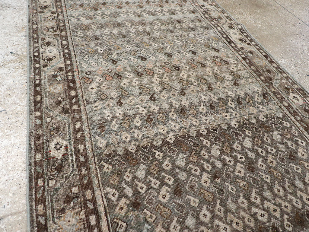 Vintage Persian Malayer Runner, No.32701 - Gsblank