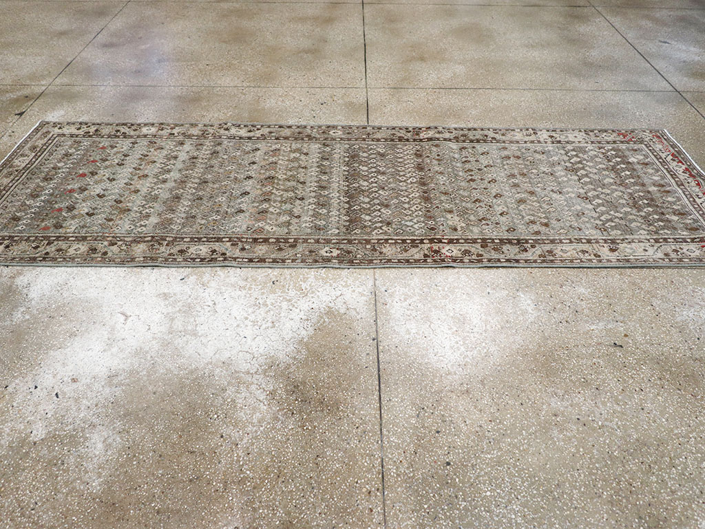 Vintage Persian Malayer Runner, No.32701 - Gsblank