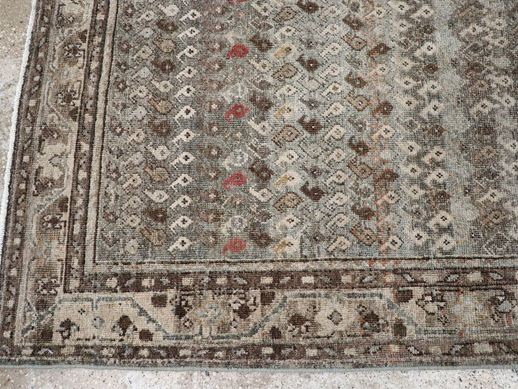 Vintage Persian Malayer Runner, No.32701 - Gsblank