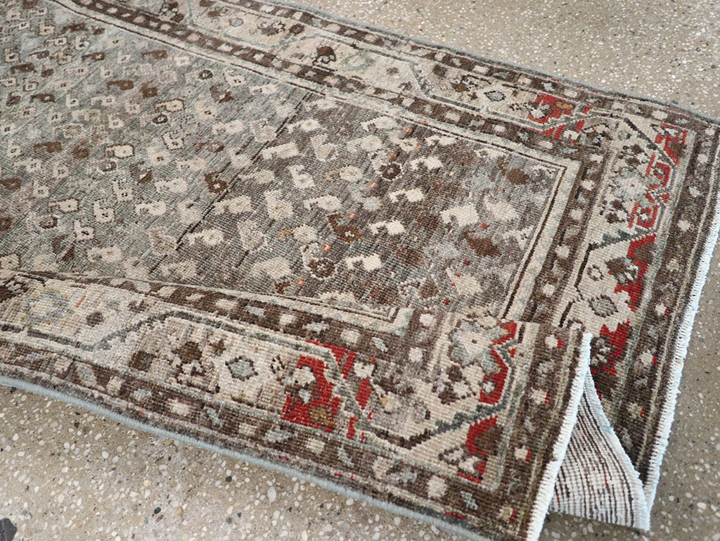 Vintage Persian Malayer Runner, No.32701 - Gsblank
