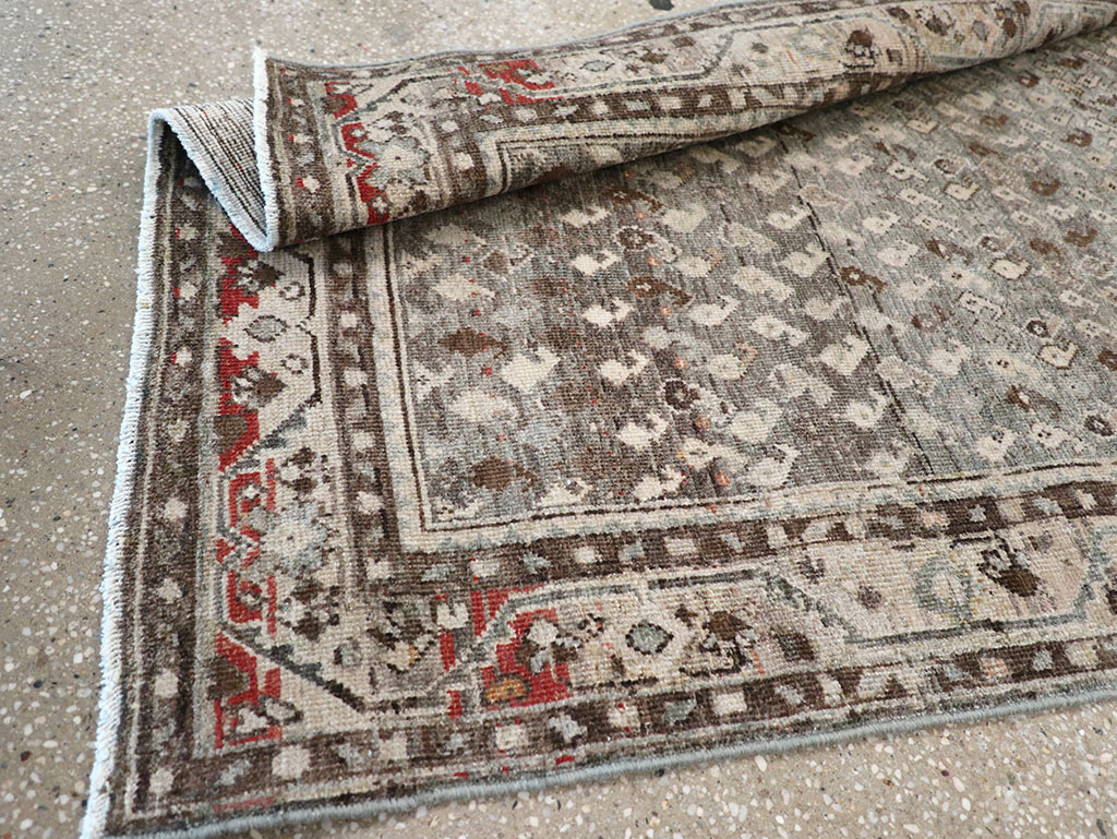 Vintage Persian Malayer Runner, No.32701 - Gsblank