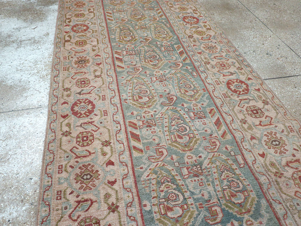 Vintage Persian Malayer Long Runner, No.32703 - Gsblank