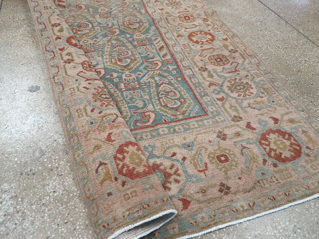 Vintage Persian Malayer Long Runner, No.32703 - Gsblank