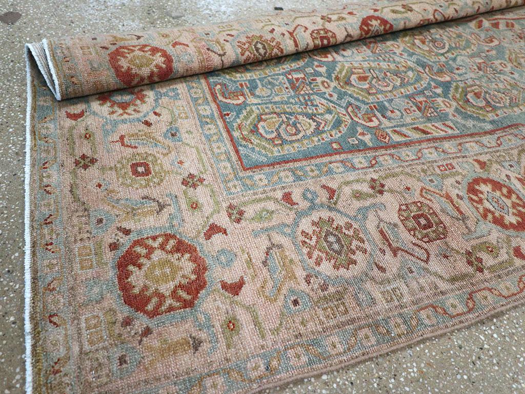 Vintage Persian Malayer Long Runner, No.32703 - Gsblank