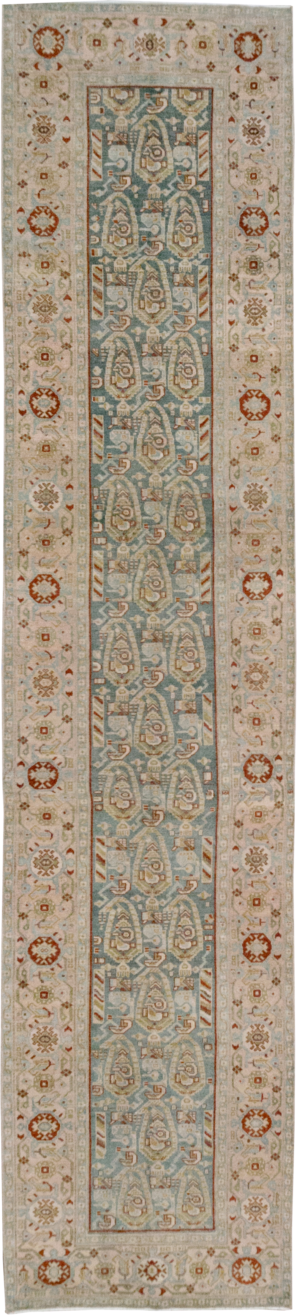 Vintage Persian Malayer Long Runner, No.32705 - Gsblank