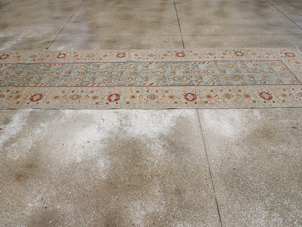 Vintage Persian Malayer Long Runner, No.32705 - Gsblank