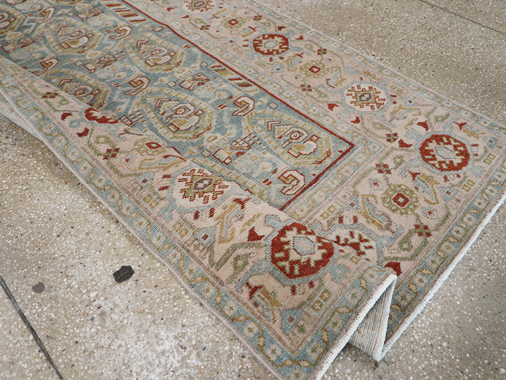 Vintage Persian Malayer Long Runner, No.32705 - Gsblank