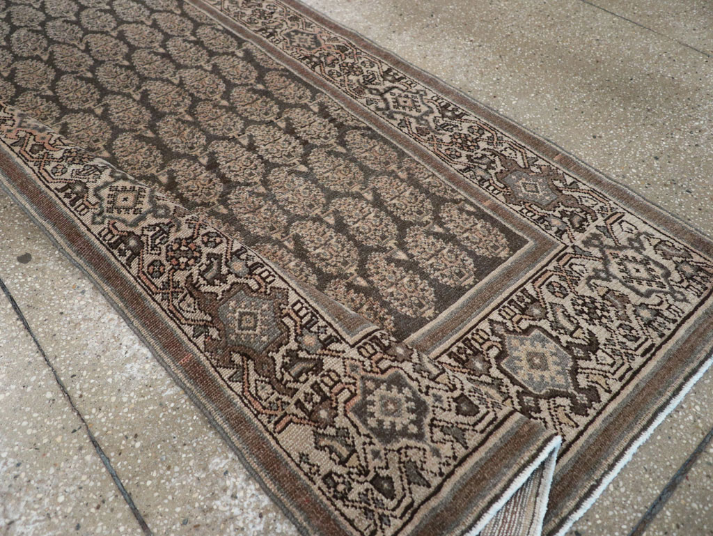 Vintage Persian Malayer Long Runner, No.32706 - Gsblank
