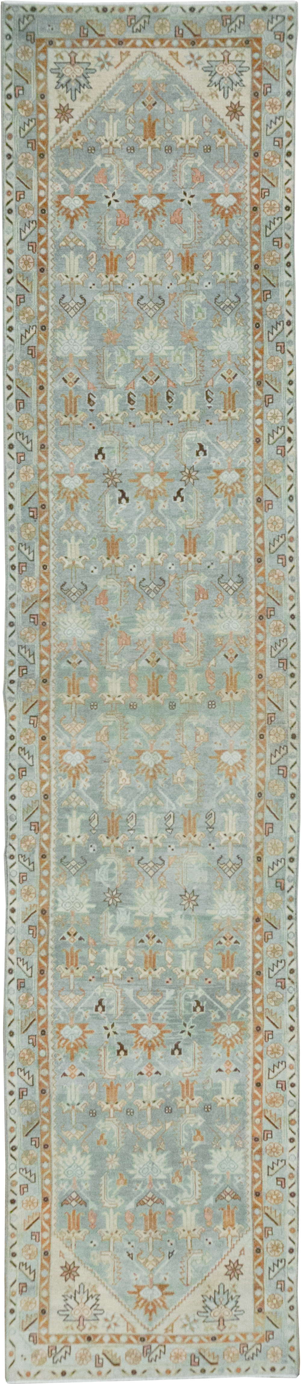 Vintage Persian Malayer Long Runner, No.32708 - Gsblank