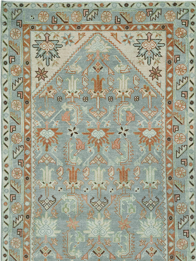 Vintage Persian Malayer Long Runner, No.32708 - Gsblank