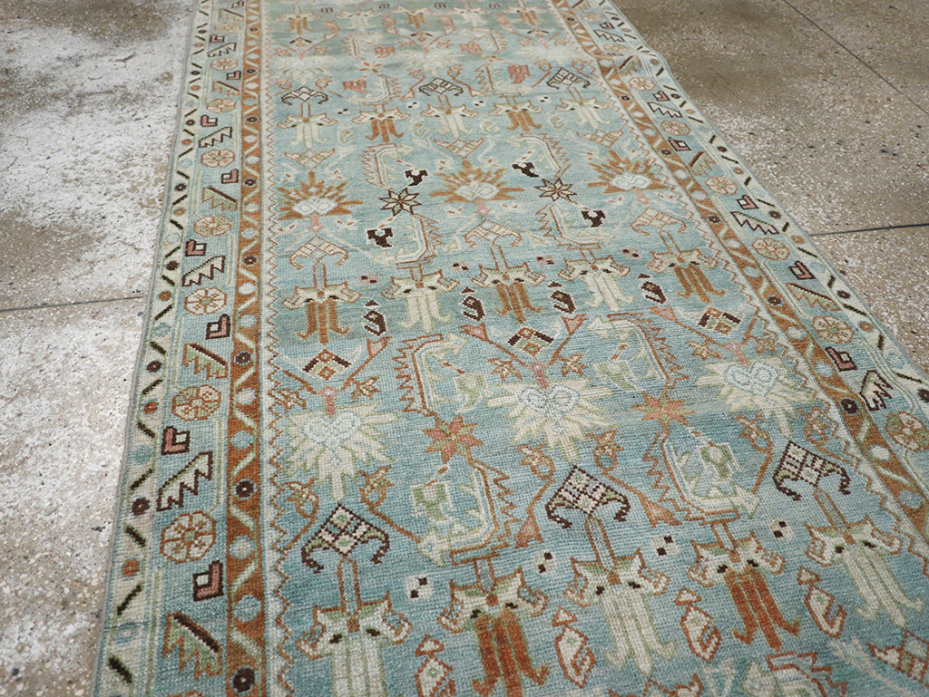 Vintage Persian Malayer Long Runner, No.32708 - Gsblank