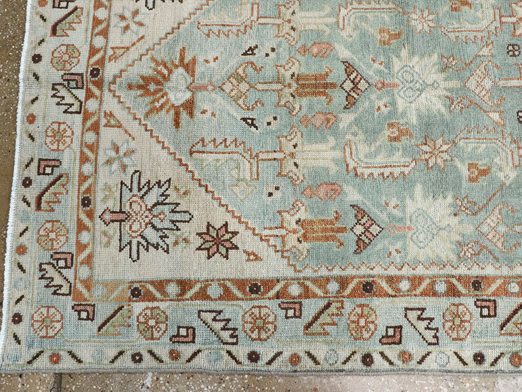 Vintage Persian Malayer Long Runner, No.32708 - Gsblank