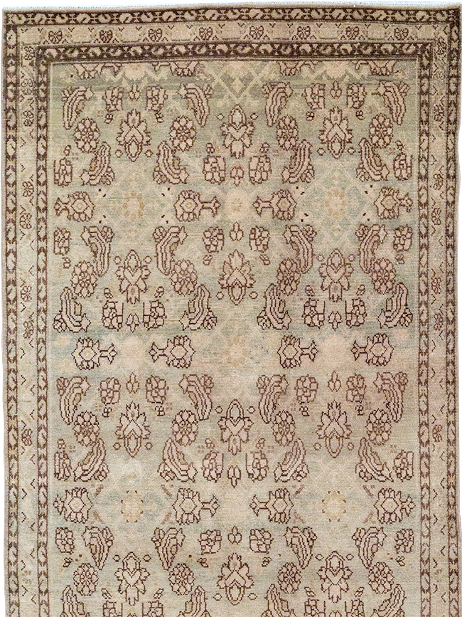 Vintage Persian Malayer Runner, No.32709 - Gsblank