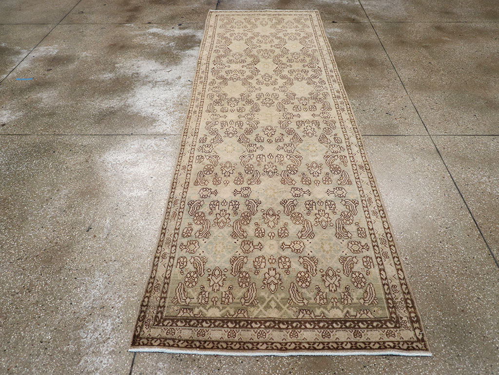 Vintage Persian Malayer Runner, No.32709 - Gsblank