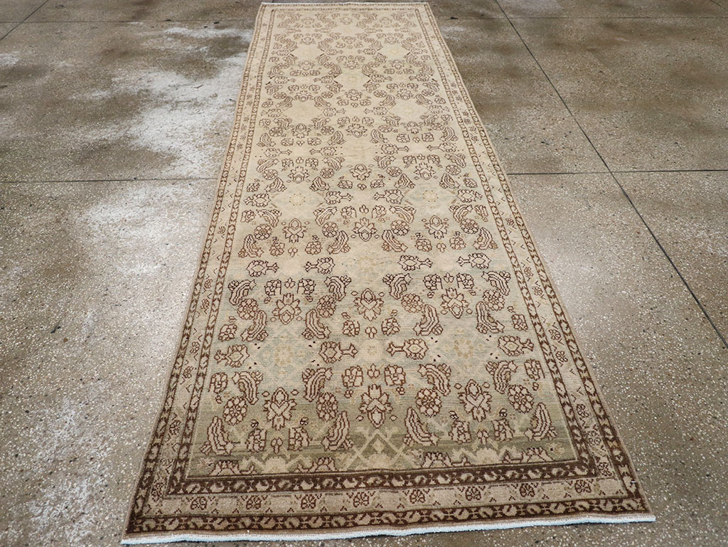 Vintage Persian Malayer Runner, No.32709 - Gsblank