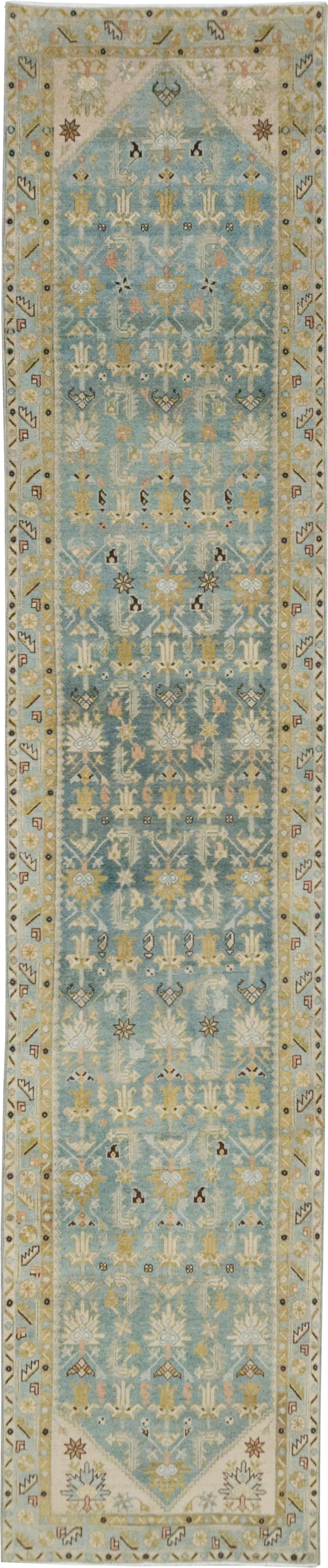 Vintage Persian Malayer Long Runner, No.32710 - Gsblank