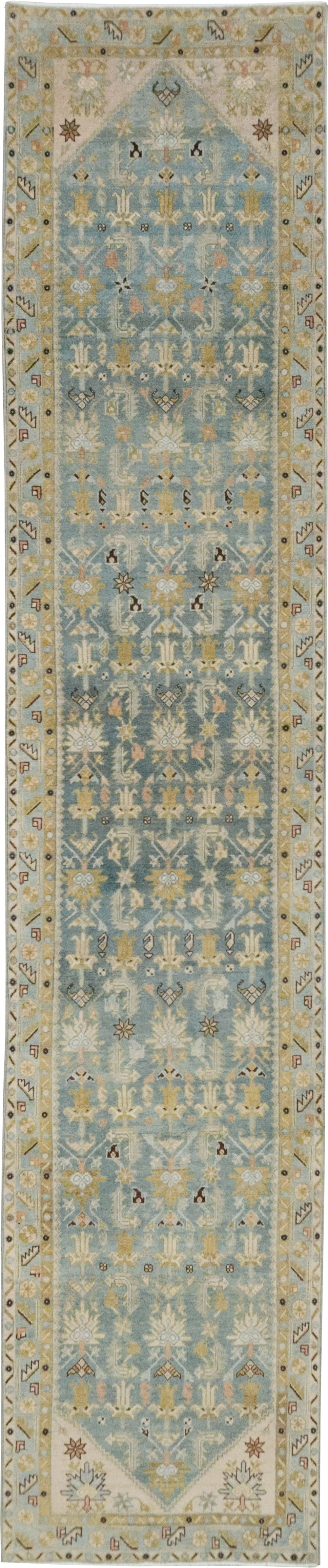 Vintage Persian Malayer Long Runner, No.32710 - Gsblank