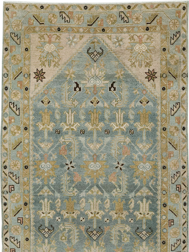 Vintage Persian Malayer Long Runner, No.32710 - Gsblank