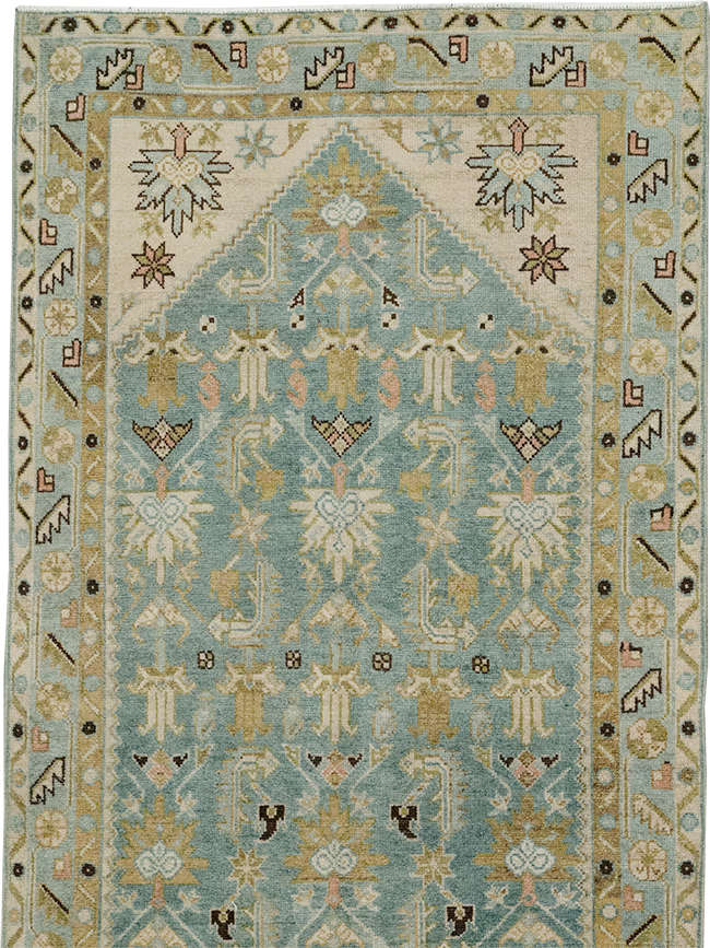 Vintage Persian Malayer Long Runner, No.32710 - Gsblank